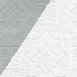 Imperial VP131612 Tin Ceiling Paintable Wallpaper