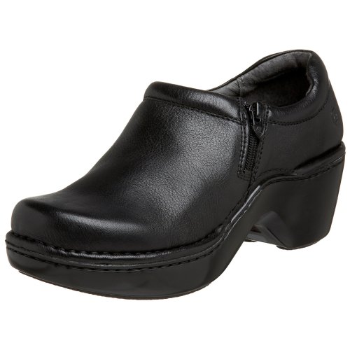 Ariat Women's Malibu Clog,Black Deertan,8.5 M US