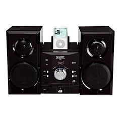 Sharp XL DH 20 NH Kompaktanlage (CD/MP3/WMA-Player, Apple iPod Dock, UKW-/MW-Tuner, USB 2.0) klavier-schwarz