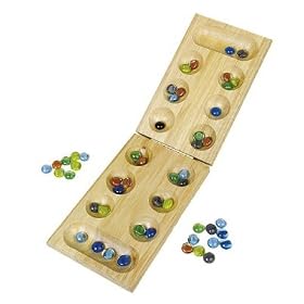 Wood Mancala in Tin by John N. Hansen