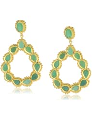 Elyssa Bass Designs 18kt Vermeil Open Pear Drop Earrings