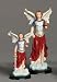 Luciana Collection - Statue - Saint Uriel - Poly Resin Statues on Dark Base - 8in.