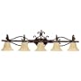 Capital Lighting 1055MBZ-268 5 Light Sierra Bathroom Light,