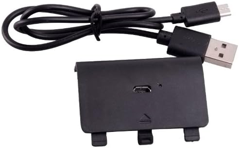 WantMall USB Rechargeable Play Cable Charge Battery Charger Kit for Xbox ONE Controller