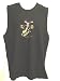 Thrill Ride Mens Skate Muscle Shirt Skateboard Skeleton Shirt , Tattoo Style Skate Shirt