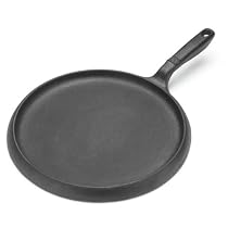 Vasconia Cast Iron 10-Inch Round Griddle/ Comal Pan