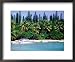 Bay of Kanumera, Ile des Pins, New Caledonia Scenic Framed Art Poster Print by Peter Hendrie, 22x18