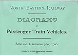 North Eastern Railway, diagrams of passenger train vehicles. Bk. no. 2, Beginning June, 1900
