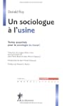 Sociologue a l'usine -un