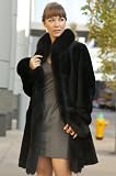 Women's Chantal Reversible Sheepskin Fur Trim