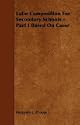 Latin Composition