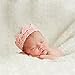 FEITONG(TM) Lovely Newborn Baby Princess Hand-woven Crown Tiara Headband 2-10 Months (Pink)