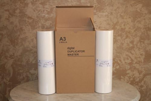 2 Riso S-132 Compatible Masters, for Risograph GR3710, GR3750 Duplicators.