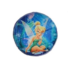 Luftkissen 35 cm * 15 cm Tinkerbell Hocker Kissen aufblasbar Disney Fairies Princess M�dchen Fairy Fee Blumen lila violett pink bunt rosa rund Kinder Kind aufblasbarer Stuhl Sitzkissen Sitz Kindersitz abziehbar Stoff Stoffhocker Stoffkissen Kinderhocker