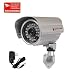 VideoSecu 1/3" SONY Effio CCD 600TVL Bullet Security Camera IR Outdoor Weatherproof Day Night Vision 3.6mm Wide View Angle Lens CCTV Camera for DVR Home Surveillance System with Free Power Supply 1T5