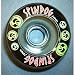 Spindog 70mm 82a Longboard Wheels Clear