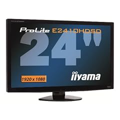 Iiyama Pro Lite E2410HDSD-1 61 cm (24 Zoll) LCD Monitor (DVI-D, VGA, 2ms Reaktionszeit)