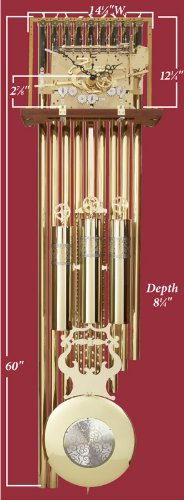 Hermle 1171-890 8-Day Cable-Driven Mechanical Movement