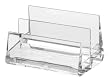 Acrylic 2-Tiered Business Card Holder