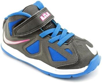 Nike Lebron X (TD) Toddler Boys Size 5 Black Basketball Shoes UK 4.5 EU 21