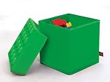 Tabouret ou Boite de Rangement Lego Moyen Vert