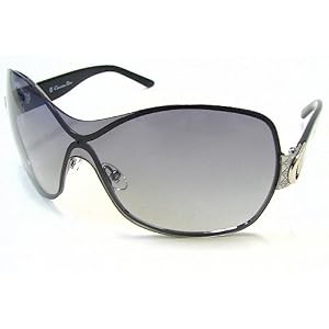 Buy Christian Dior By Dior 2 Sunglasses Ruthenium Black 85K Shades by Christian Dior