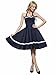 Maggie Tang Women's 1950s Halter Vintage Rockabilly Dress
