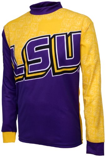 NCAA LSU Tigers Mountain Bike Cycling Jersey (Team, X-Large)