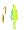 Powder Blue Back Chartreuse