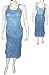 Summer Skirt Sets in Georgette Embroidery Womens Casual Sundresses Size P (skts095)