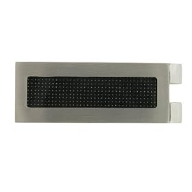 Men's Stainless Steel Money Clip with Carbon Fiber