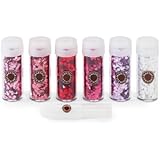Martha Stewart Crafts Metallic Heart Glitter Set