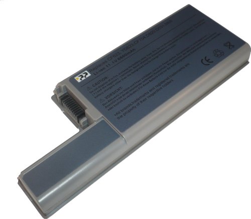 PortableParts Batterie pour ordinateur portable – 6-cell 4400mah Dell Latitude D531, D74D531N, Latitude D820, D830, Precision M65, M4300