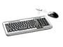 2.4 GHz Long Range RF wireless Space Saving keyboard and optical mouse