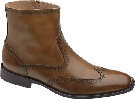 Johnston & Murphy Men’s Knowland Boot,Tan Italian Calfskin,9 M US