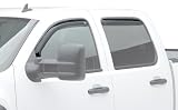 EGR 571721 WindowVisor Dark Smoke 4-Piece In-Channel Tapeless Window Visors