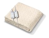 Monogram Komfort Fully Fitted Fleecy Heated Blanket/Mattress Cover - King Size Dual Control 200 x 150cm