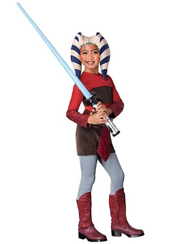 Star Wars - Animated Ahsoka Costume (Girl's Children's Costume)