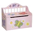 Guidecraft Butterfly Toy Box