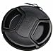 49mm Quality Snap-On Front Lens Hood Cap Cover (Fits: Fuji, Alpha A33, A55, Canon, Nikon, Sony, Pentax, Konica Minolta)