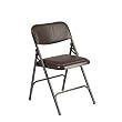 Metal Folding Chair with Vinyl Pads By Office Star