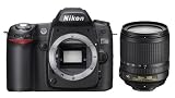 Nikon D80 SLR-Digitalkamera (10 Megapixel) Kit inkl. AF-S VR DX 18-105mm Objektiv
