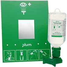 Bel-Art, Scienceware, 248804002, Eye Wash, 0.9% Saline, 2x500ml Uncovered Station
