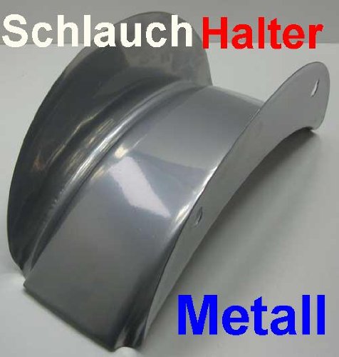 Produkt-Bild: Wand Schlauchhalter aus Metall f&uuml;r 15 m Schlauch, Wand Garten Schlauch Halter (LHS)