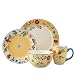 Pfaltzgraff Morning Glory 16 Pc Dinnerware Set, Service For 4
