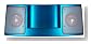 corega CG-IPSPDCBL スピーカDock(USB 2.0/1.1.S-Video.Video.AUX IN/OUT端子付) ブルー CG-IPSPDCBL