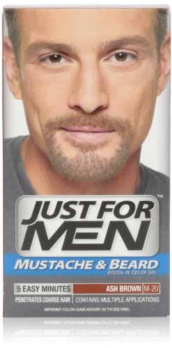 Just For Men Brush-In Color Gel M-20 Ash Brown 1 Kit Pack of 3 - Packaging May VaryB000NSS0FG 