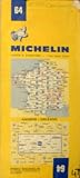 MICHELIN 1975 ANGERS ORLEANS FRANCE VINTAGE MAP