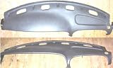 98-02 Dodge Ram Truck Mist Gray Dash Pad Cap Overlay