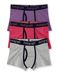 3 Pack Autograph Cotton Rich Assorted Trunks